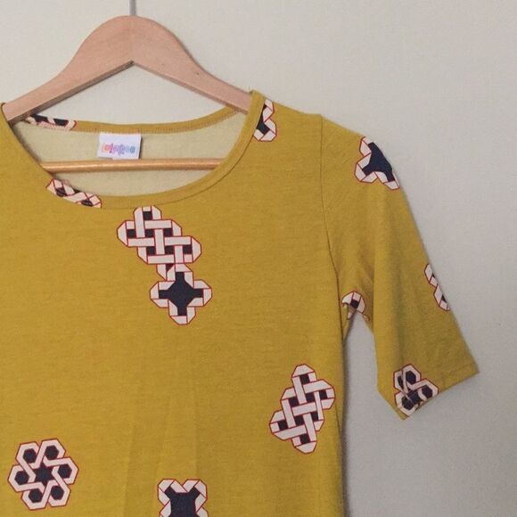 Lularoe XS Julia Dress Fitted Sheath Lime Green - Picture 1 of 6